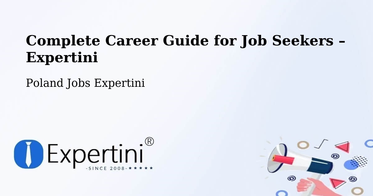 Career Guide for Job Seekers – Cisek - Cisek, Poland Jobs Expertini