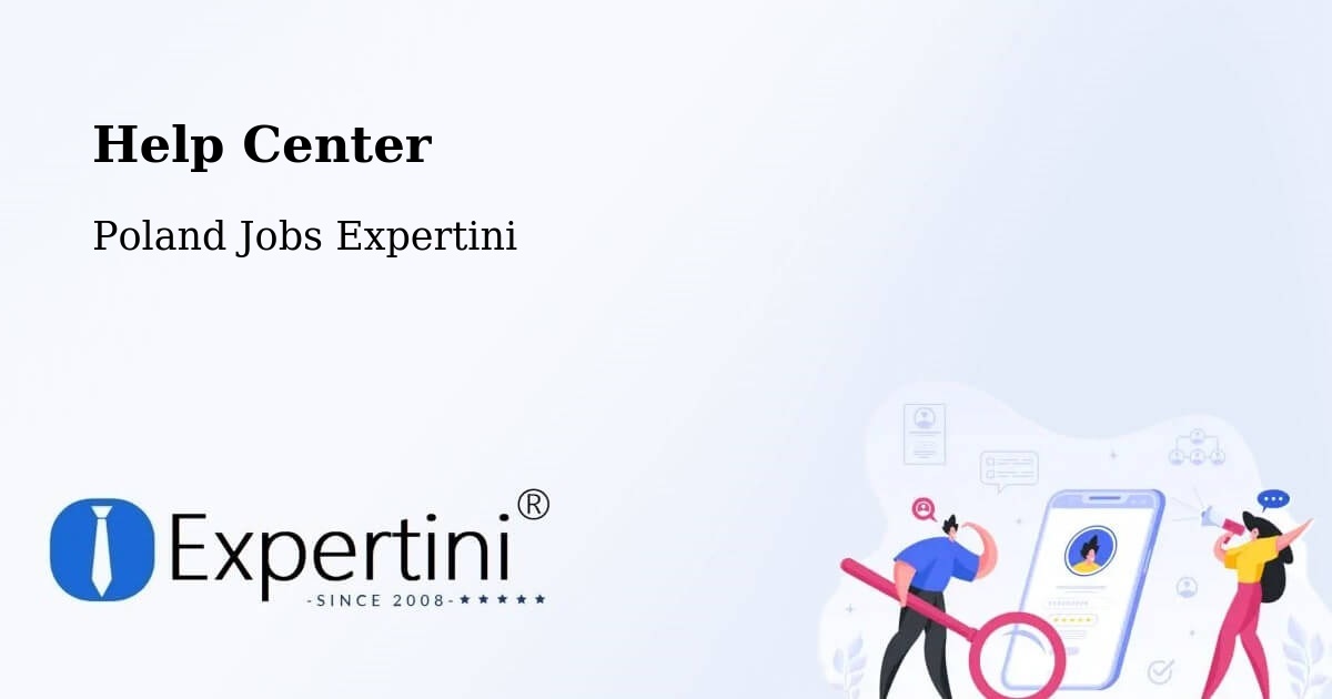 Help Center – Cisek - Poland Jobs Expertini